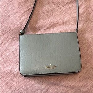Kate Spade Sage Crossbody Bag with Gold Hardware